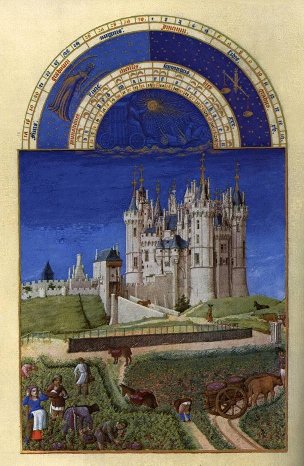 September, from the Tres Riches Heures